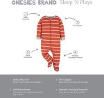 Onesies Brand baby-boys 4-pack Sleep 'N Play Footies - Image 6